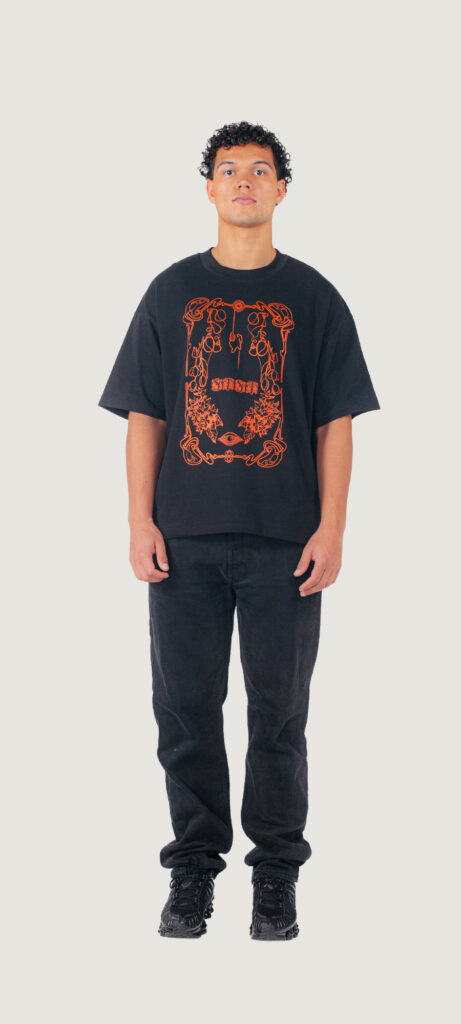 Beautiful future t-shirt zwart