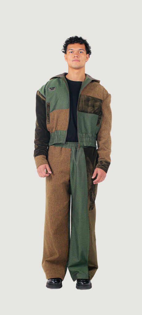 Growth Lines jas groen